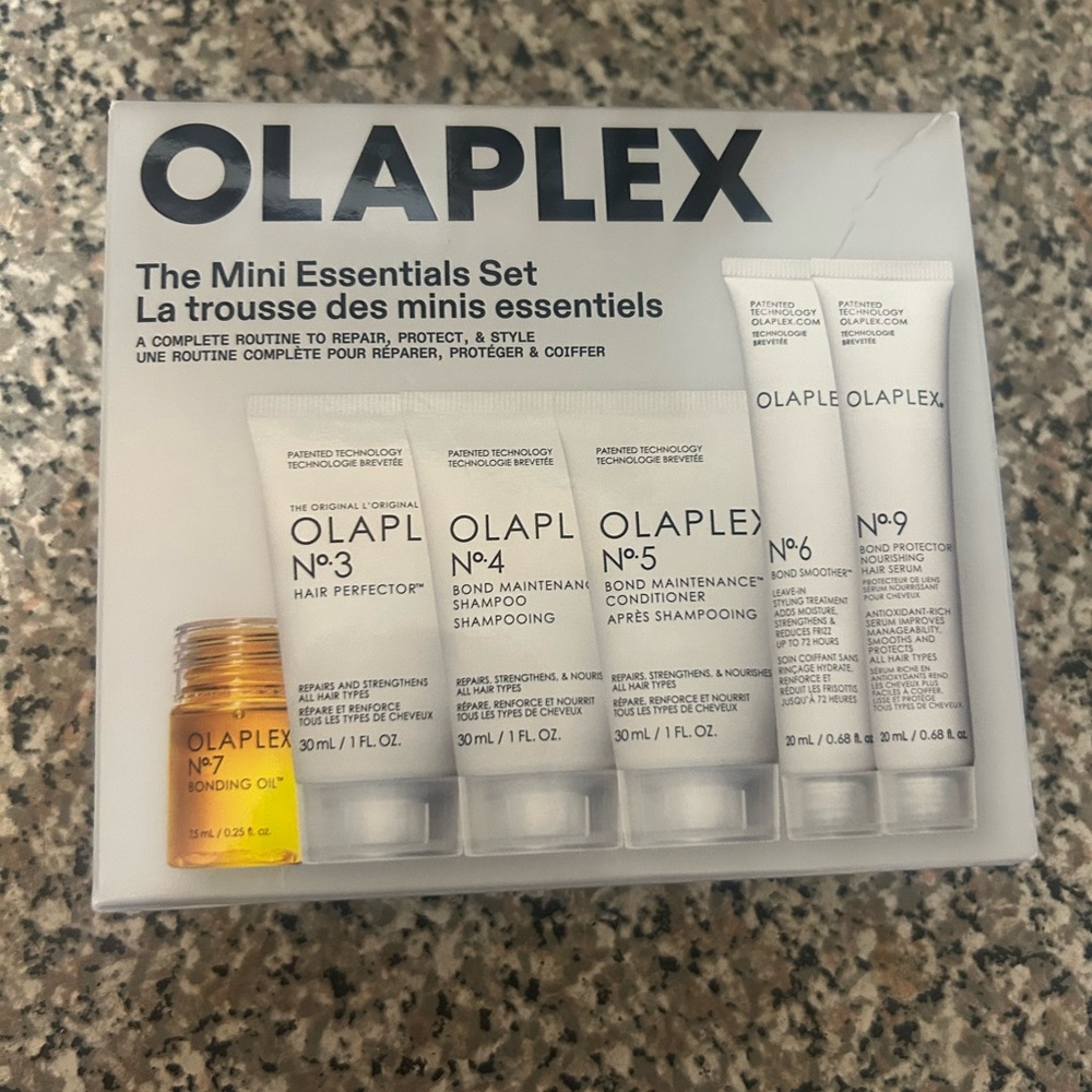 OLAPLEX Mini Essentials Set - White and Gold Packaging